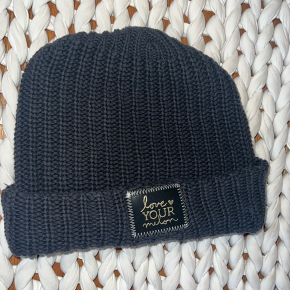 Love Your Melon Accessories - LOVE YOUR MELON Gold Foil Cuffed Beanie Limited Edition 2017 RETIRED LYM